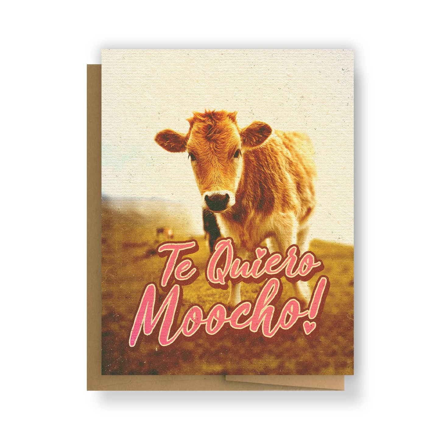 Te Quiero Moocho Greeting Card
