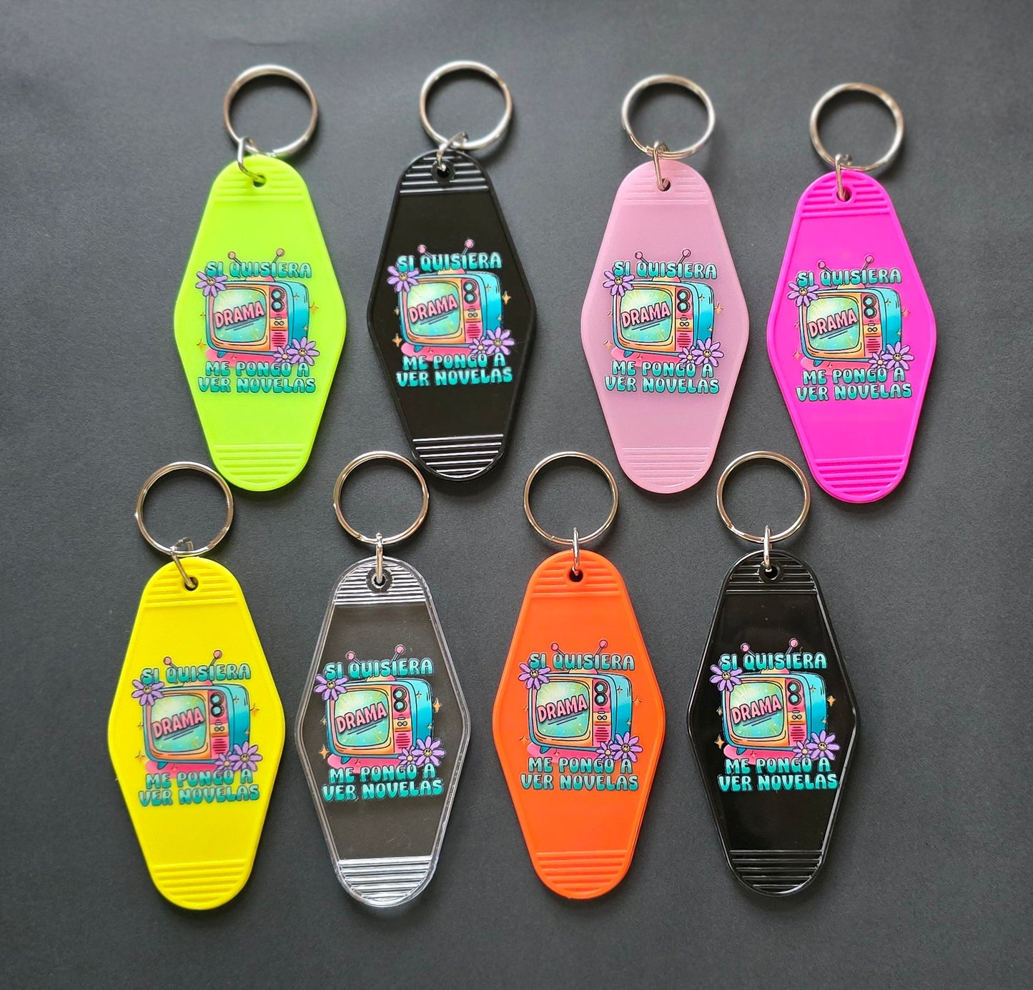 Drama Keychain