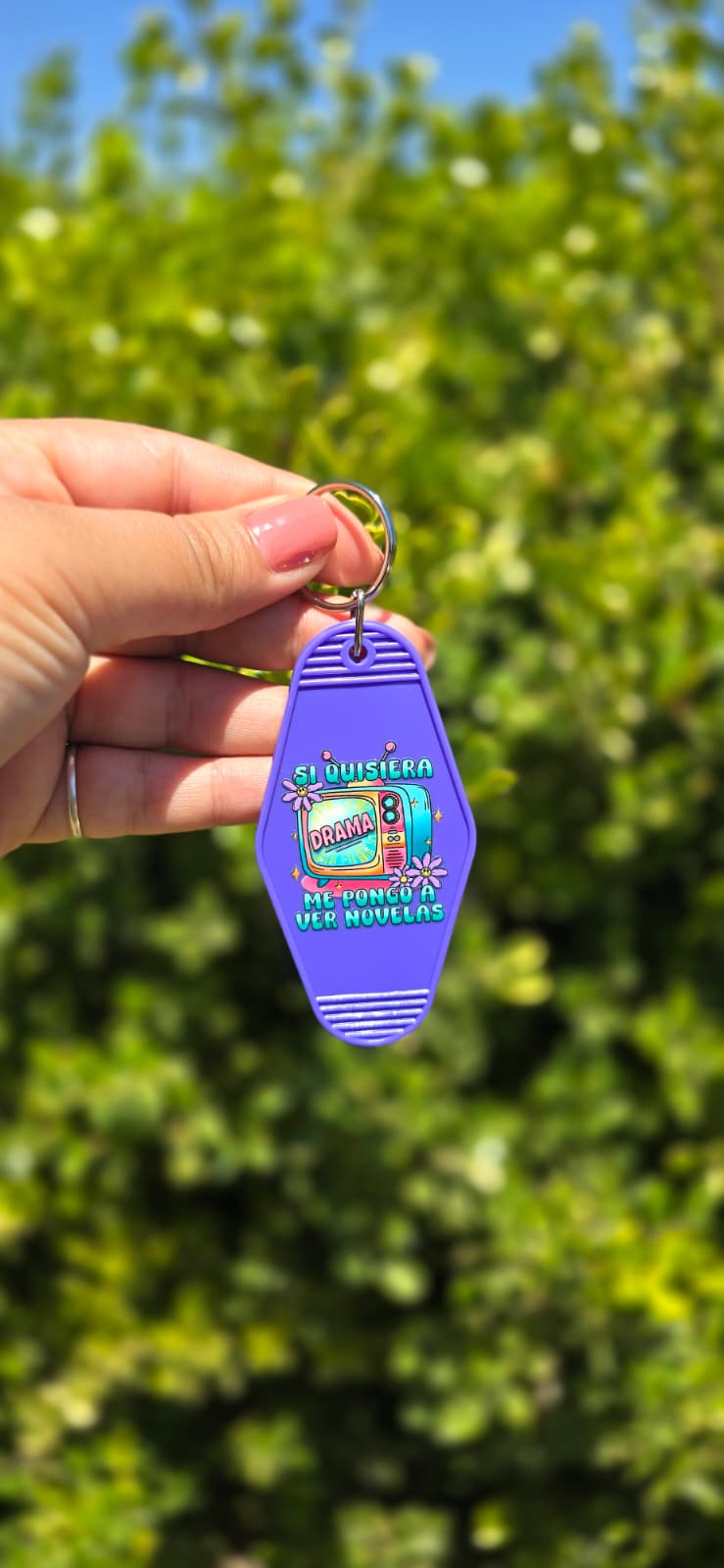 Drama Keychain