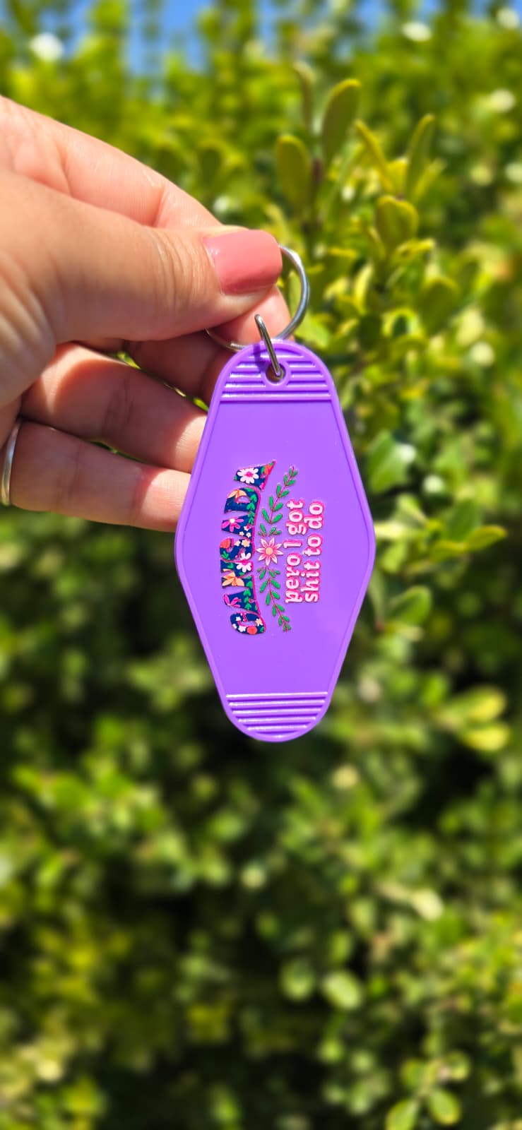 Cansada Keychain