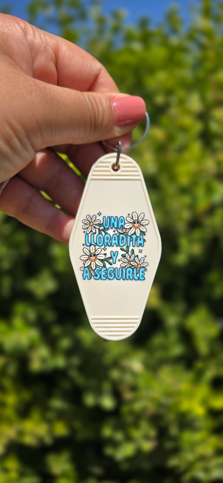Una lloradita Keychain