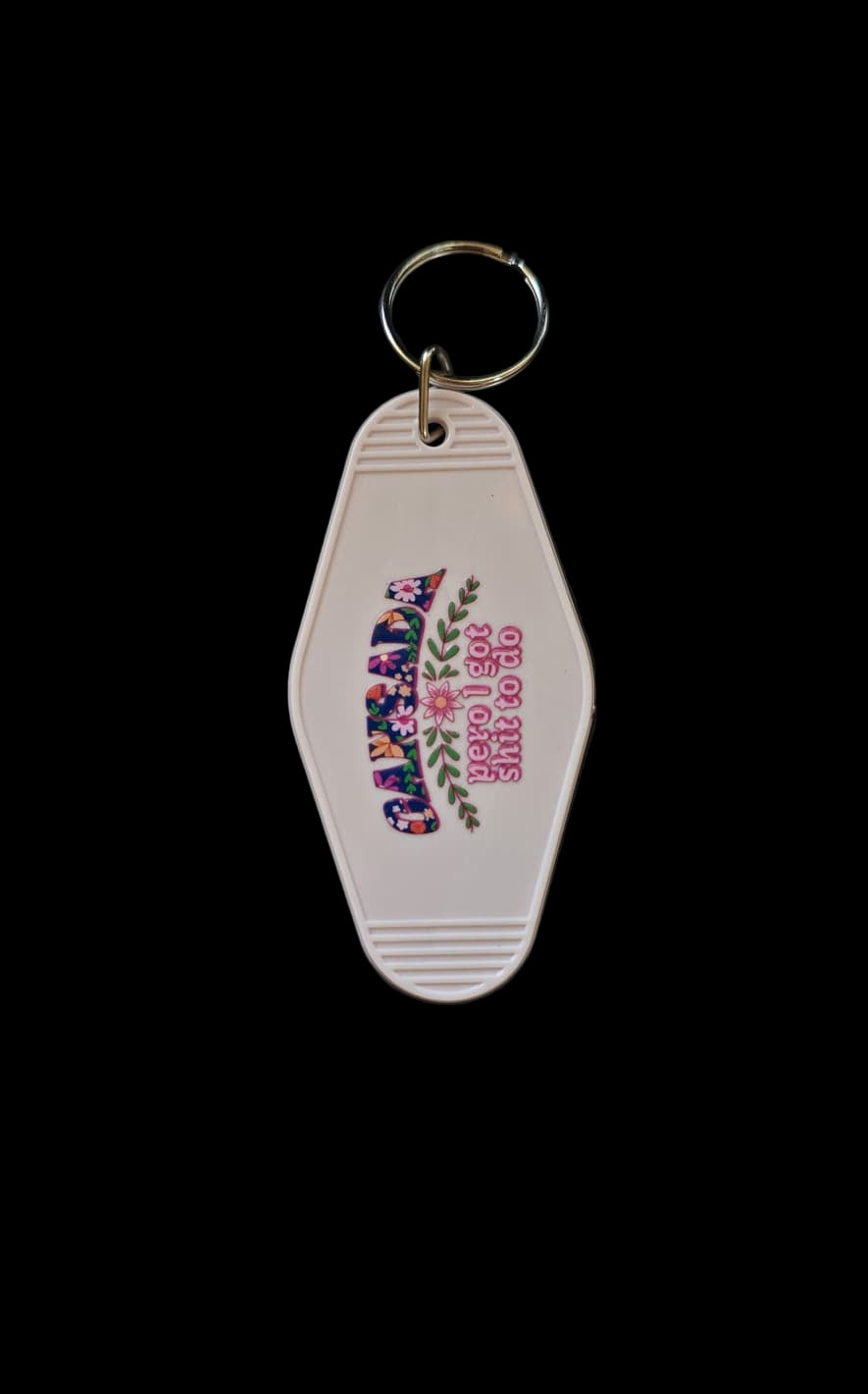 Cansada Keychain