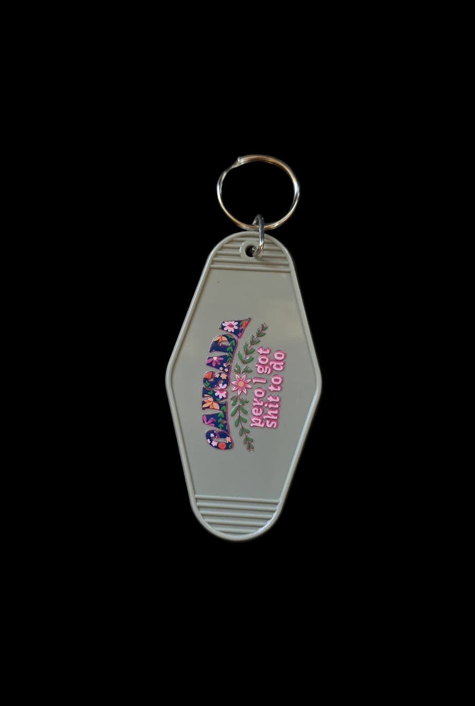 Cansada Keychain
