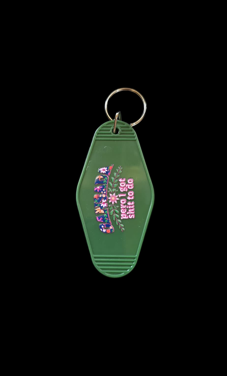 Cansada Keychain