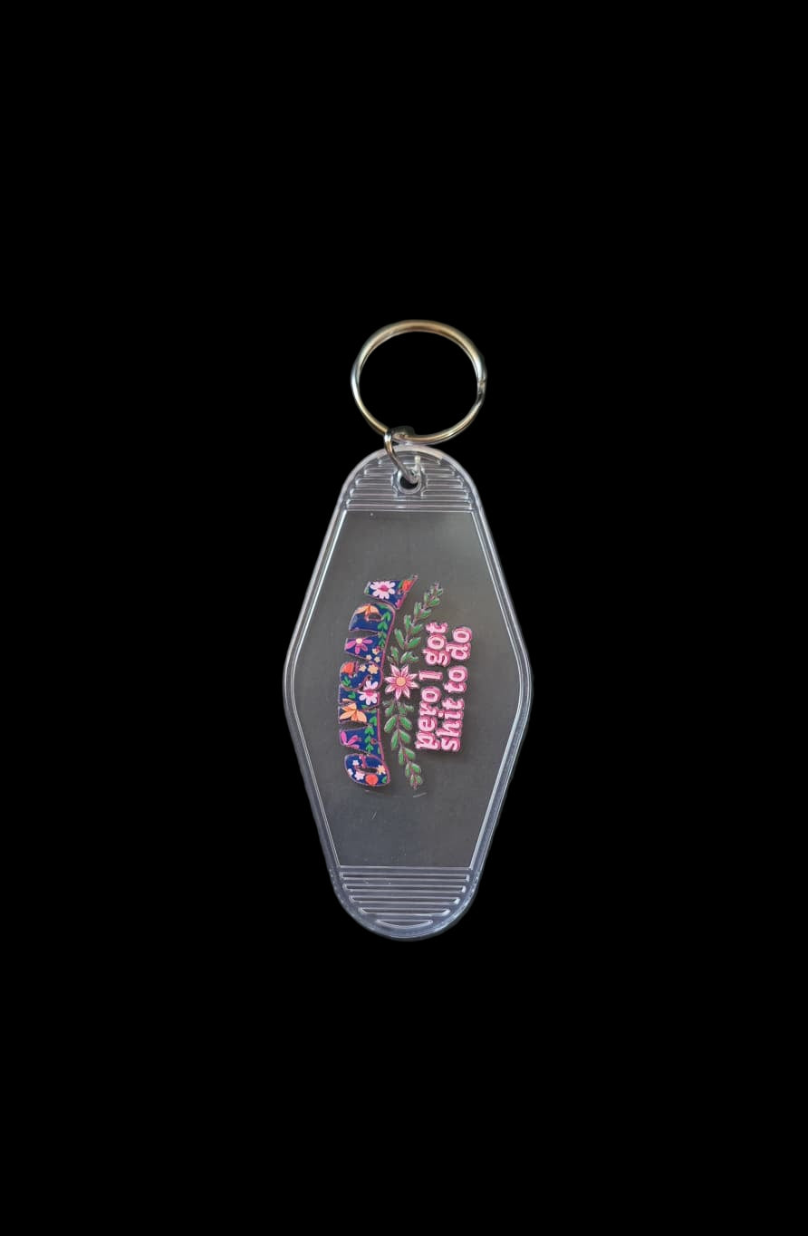 Cansada Keychain