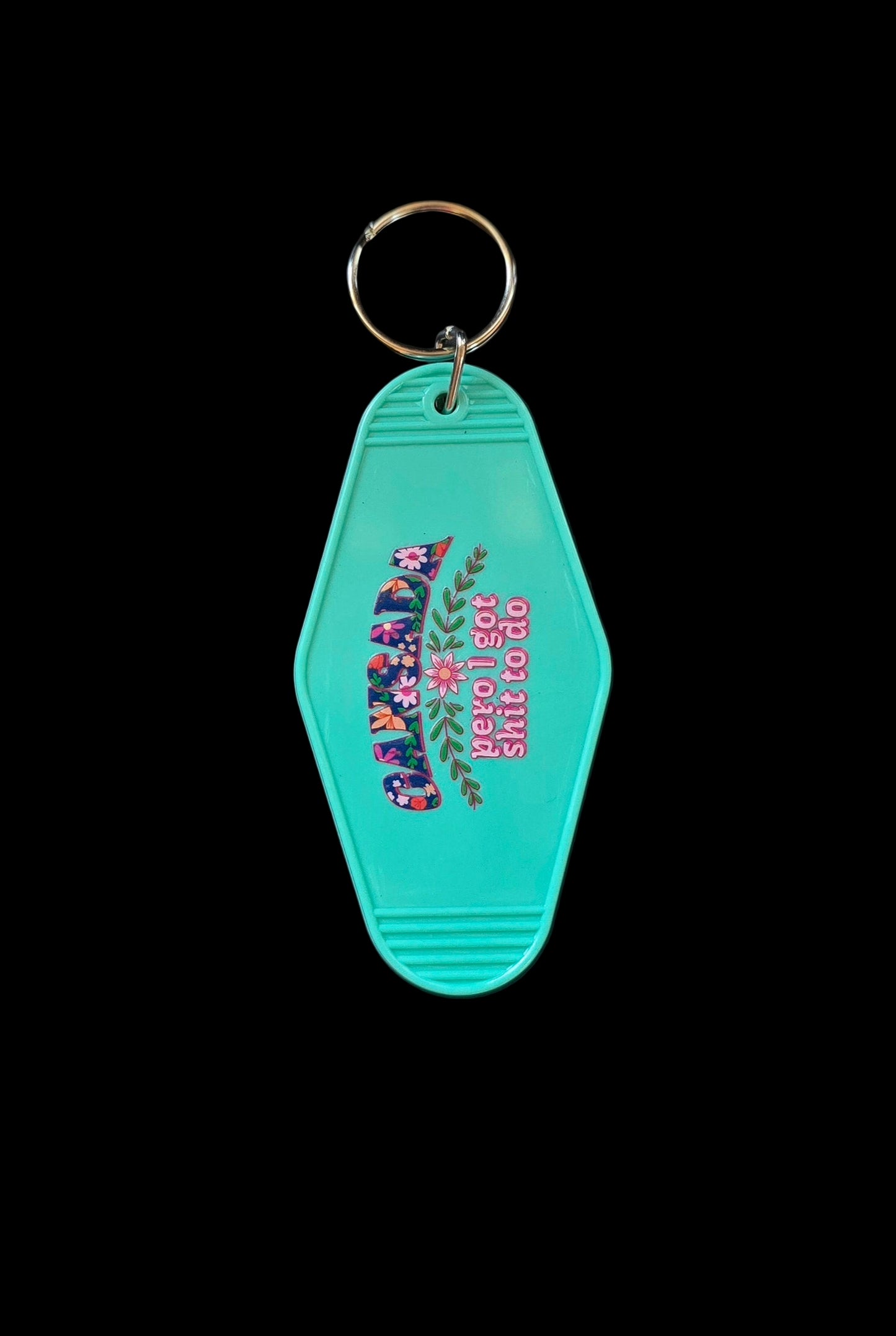 Cansada Keychain