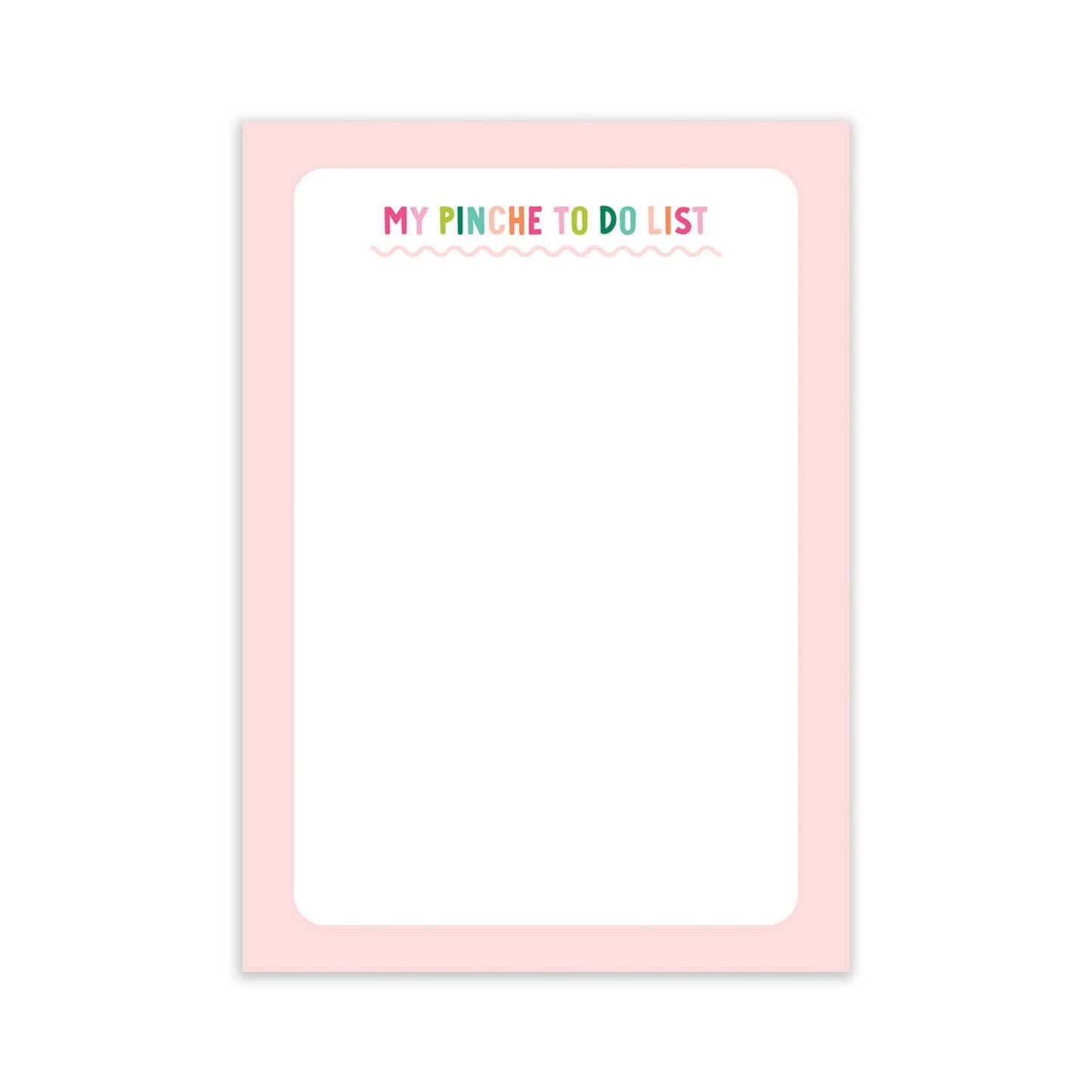 Pinche To Do List Notepad - Funny Spanish Notepad