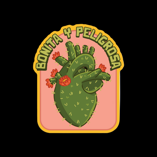 Bonita Y Peligrosa Mexican Textured Stickers