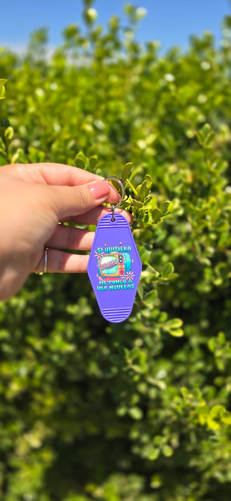 Drama Keychain