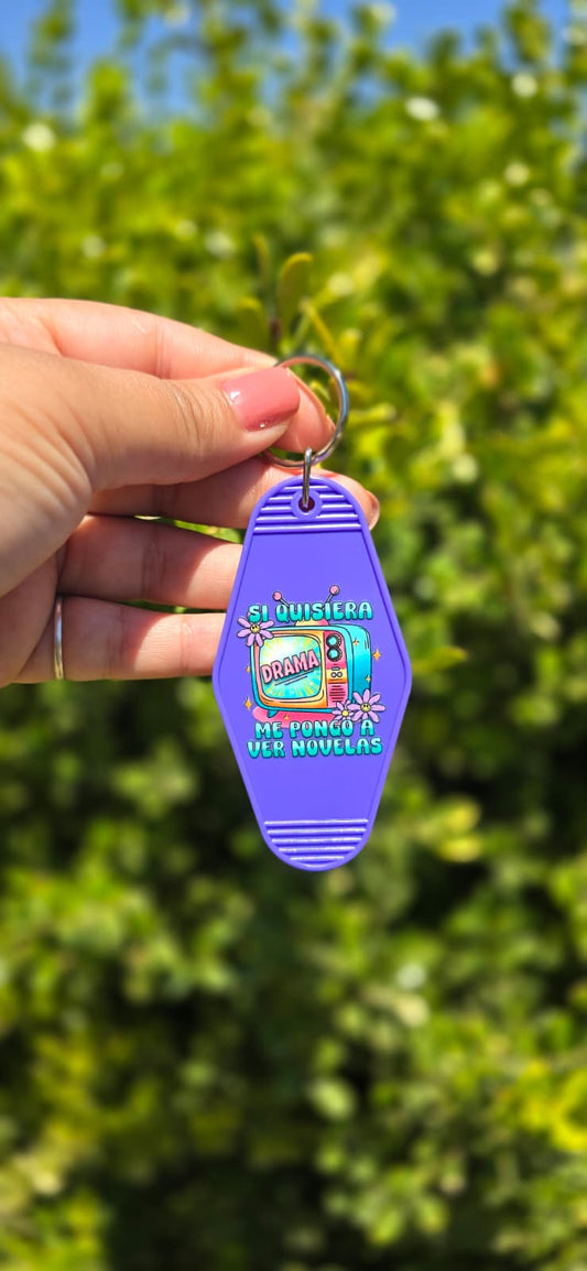 Drama Keychain