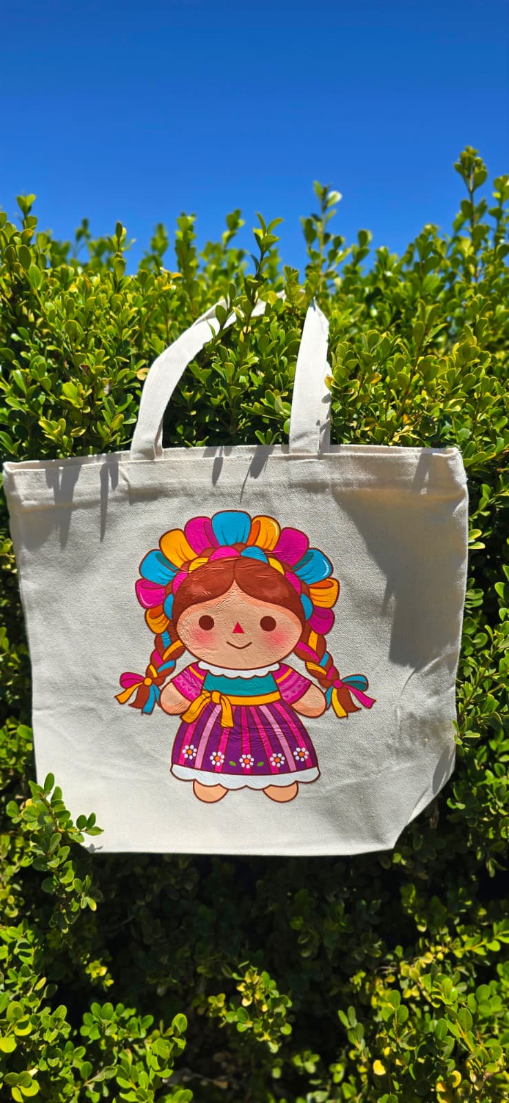 Pink Guarecita Tote Bag