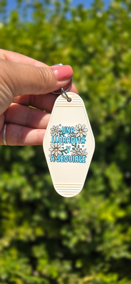 Una lloradita Keychain
