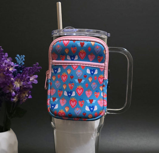 Corazones Tumbler Pouch