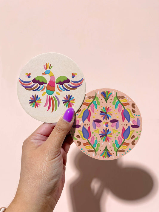 Otomi Double-Sided Coaster Set of 4