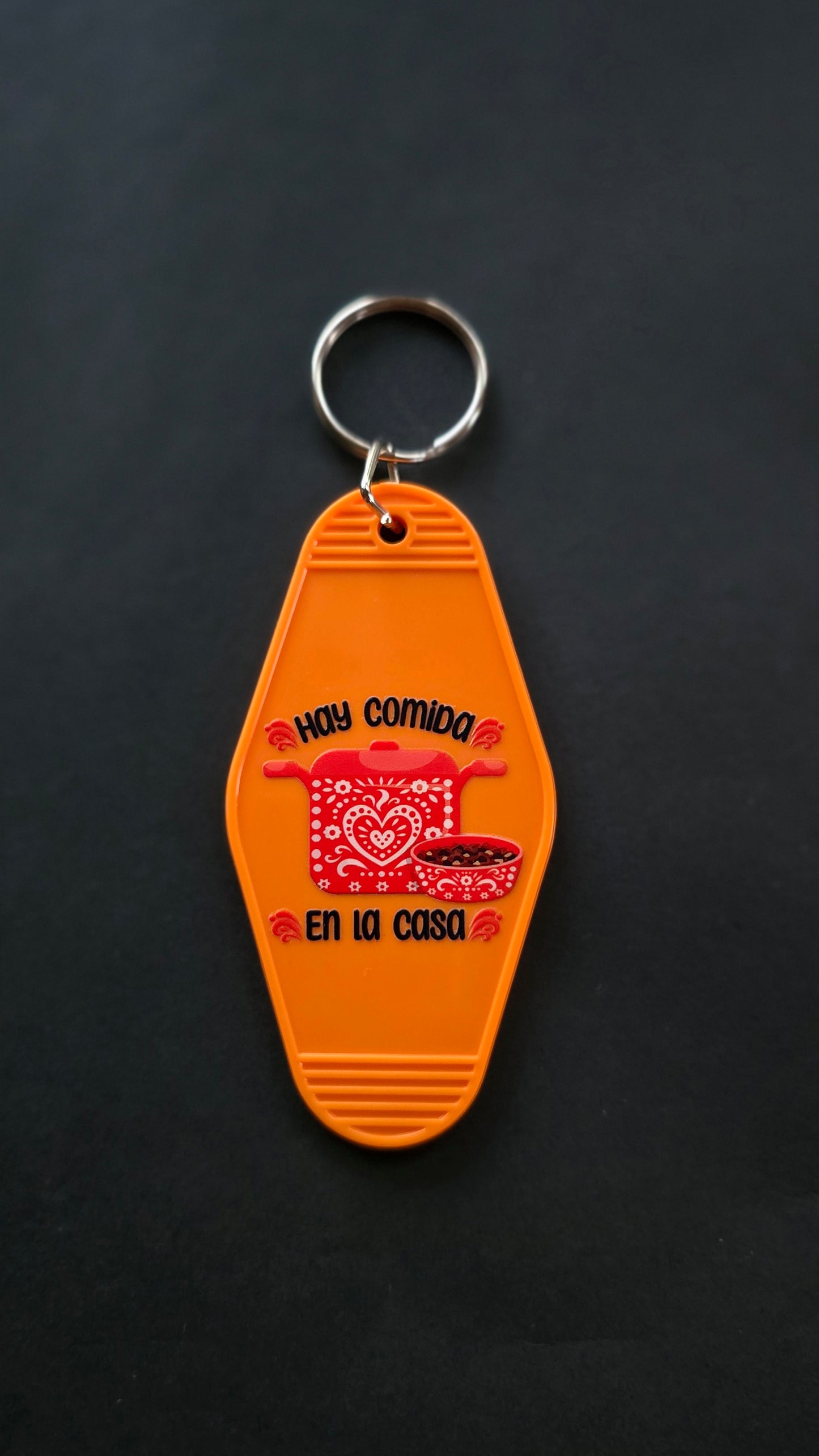 Hay comida en la casa Keychain